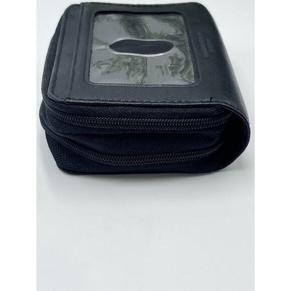 Buxton BUXTON RFID Wizard Black Leather Credit Card ID Holder Wallet - Picture 7 of 16